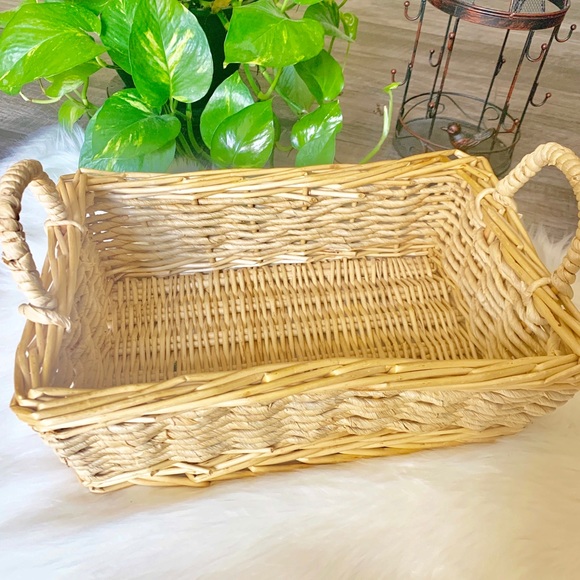 Other - Wicker Basket Catch All